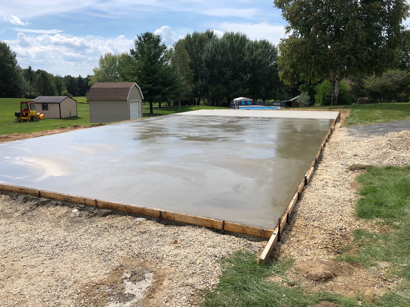 Concrete work by Mozdzen Landscaping Solutions, Jackson, WI