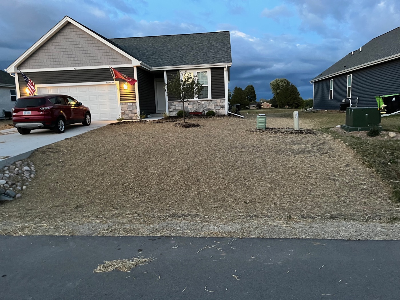Site preparation and grading, Washington County, WI