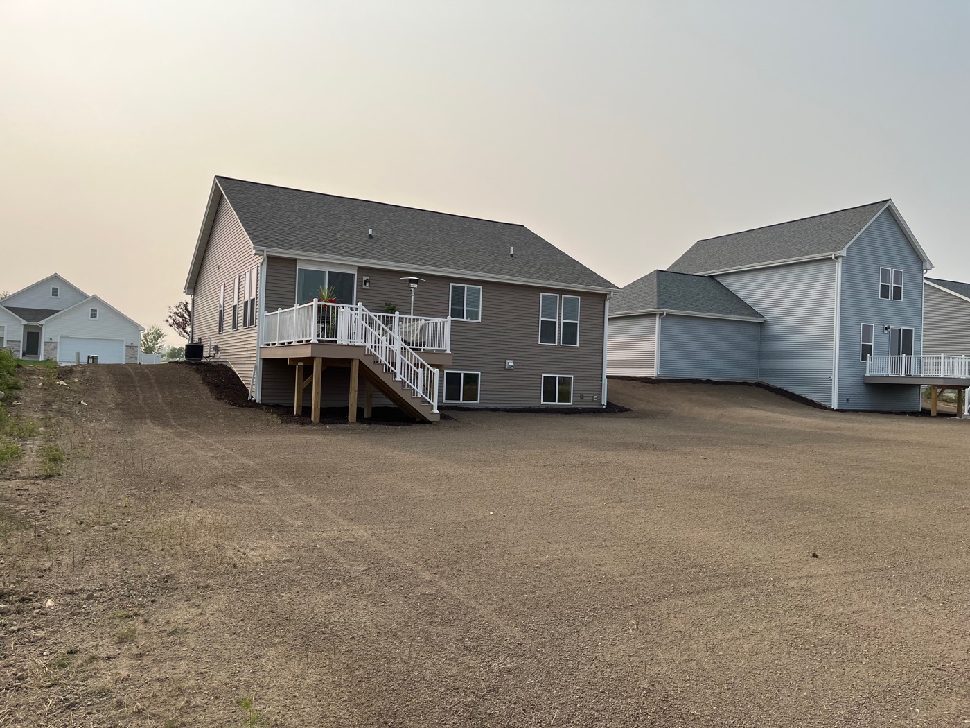 Site preparation and grading, Washington County, WI