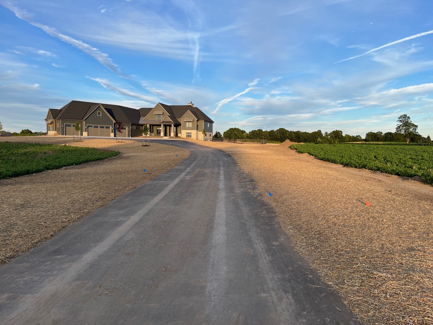 Landscaping project at Washington County property, WI