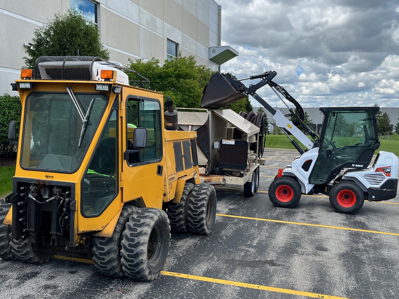 Mozdzen Landscaping crew and equipment