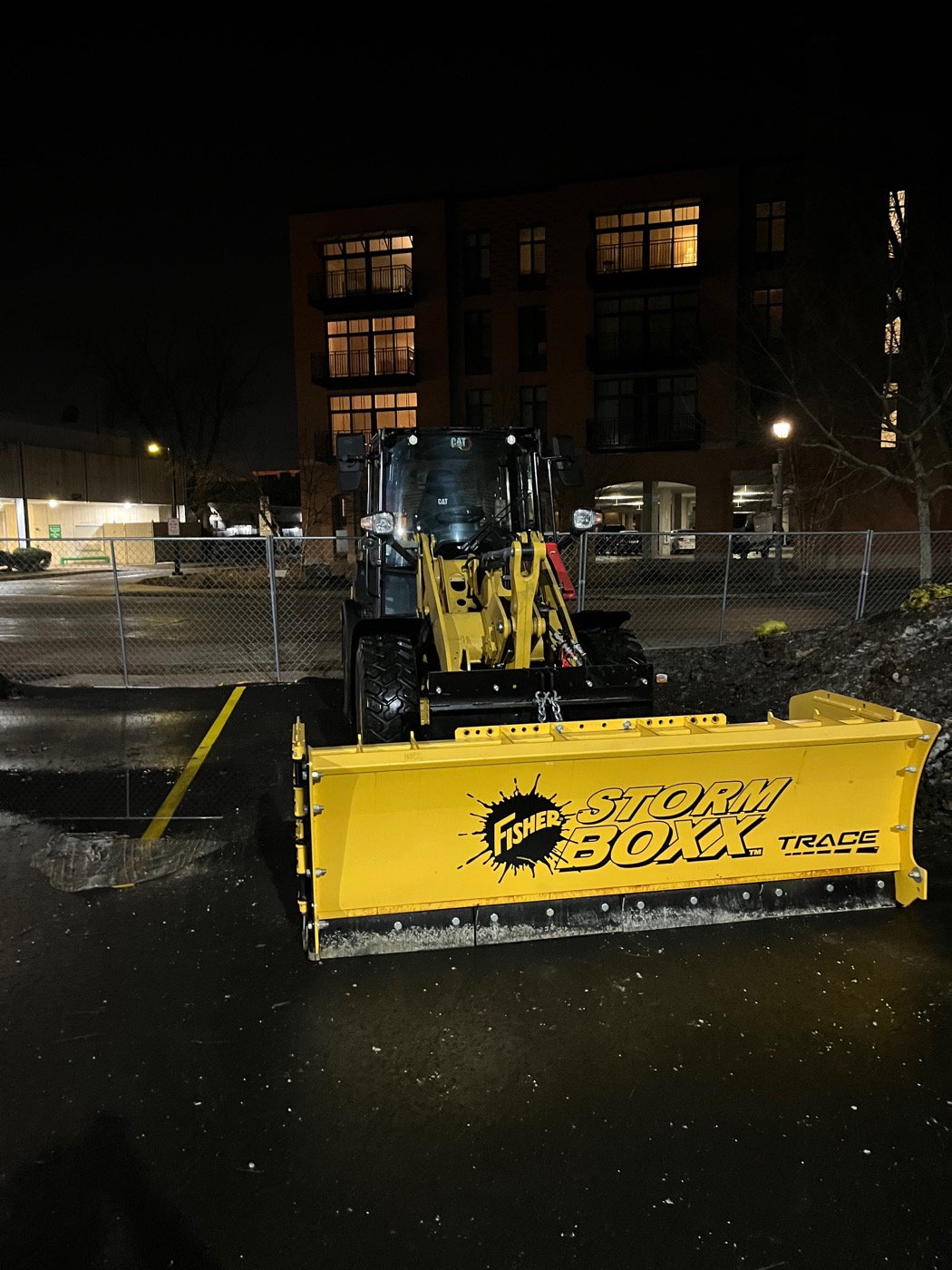 Snow plowing and removal in Jackson, WI